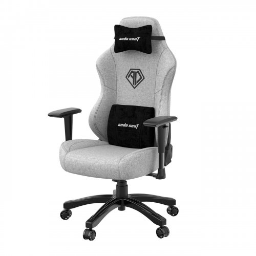 Игровое кресло Anda Seat Phantom 3 L (AD18Y-06-G-F) Grey купить в Украине: Киев, Днепр, Харьков, Одесса  | Низкая цена, отзывы, характеристики от TELEMART фото