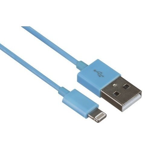 Купить USB Кабель Kit Lightning (IP5USBDATBL) Blue - цена в Харькове, Киеве, Днепре, Одессе
в интернет-магазине Telemart фото