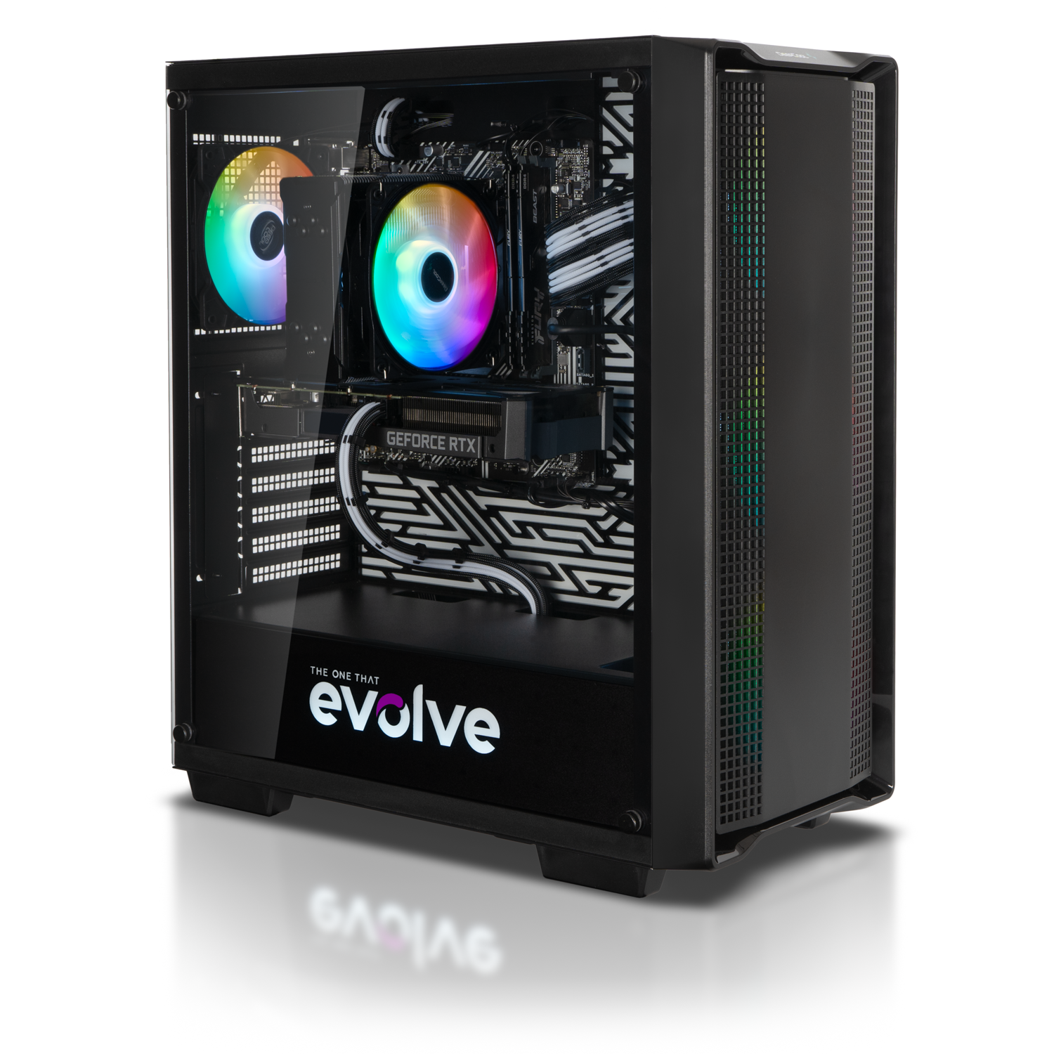 Продать Игровой ПК EVOLVE OptiPart Silver 3H  (EVOP-S3Hi114FN306-16S500H1TBk) Black по Trade-In интернет-магазине  Телемарт - Киев, Днепр, Украина