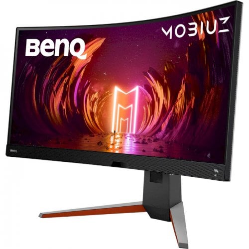 Купить Монитор BenQ 34" EX3410R (9H.LKKLA.TBE) Metallic Grey - цена в Харькове, Киеве, Днепре, Одессе
в интернет-магазине Telemart фото