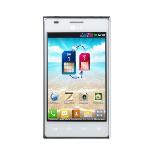 Купить Смартфон LG Optimus L5 Dual E615 White - цена в Харькове, Киеве, Днепре, Одессе
в интернет-магазине Telemart фото