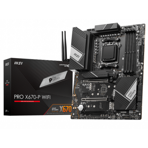 Photo Motherboard MSI PRO X670-P WIFI (sAM5, AMD X670)