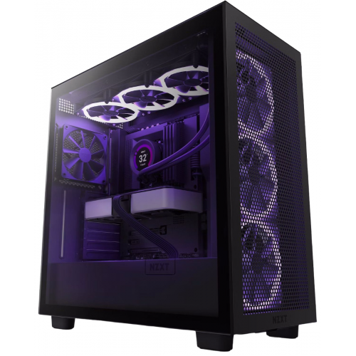 Photo NZXT H7 Flow Tempered Glass without PSU (CM-H71FB-01) Black