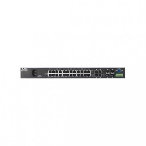 Сетевой коммутатор Zyxel MES3500-24 (MES3500-24-EU01V1F) купить в Украине: Киев, Днепр, Харьков, Одесса  | Низкая цена, отзывы, характеристики от TELEMART фото