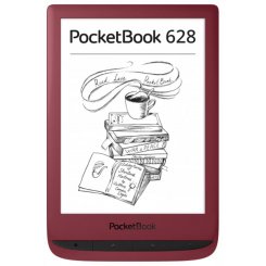 Фото Электронная книга PocketBook 628 (PB628-R-CIS/PB628-R-WW) Ruby Red