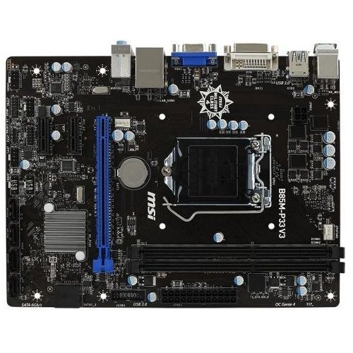 Продати Материнська плата MSI B85M-P33 V3 (s1150, Intel B85) за Trade-In у інтернет-магазині Телемарт - Київ, Дніпро, Україна фото