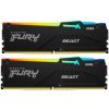 Фото ОЗУ Kingston DDR5 16GB (2x8GB) 6000MHz FURY Beast RGB Black (KF560C40BBAK2-16)