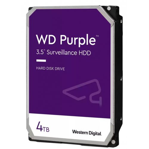 Продати Жорсткий диск Western Digital Purple Surveillance 4TB 256MB 5400RPM 3.5'' (WD42PURZ) за Trade-In у інтернет-магазині Телемарт - Київ, Дніпро, Україна фото