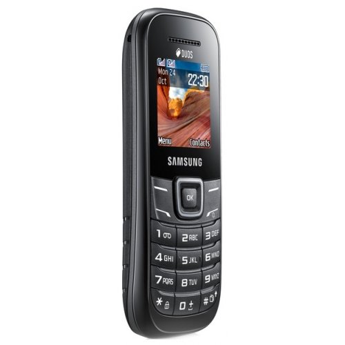 Купить Мобильный телефон Samsung E1202 Duos Black - цена в Харькове, Киеве, Днепре, Одессе
в интернет-магазине Telemart фото