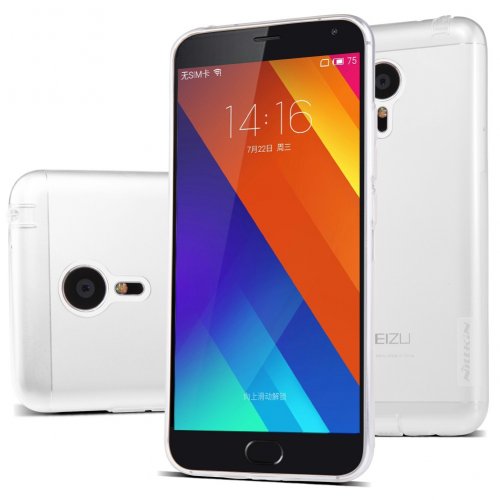 Чехол Чехол Nillkin Nature TPU для Meizu MX5 White купить в Украине: Киев, Днепр, Харьков, Одесса  | Низкая цена, отзывы, характеристики от TELEMART фото