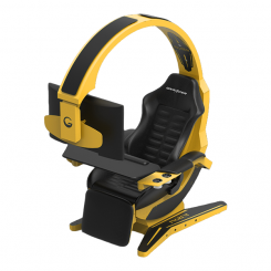 Игровое кресло DXRacer Ingrem Coding Pod (TG/GCS002/YN) Black/Yellow