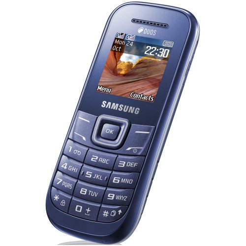 Купить Мобильный телефон Samsung E1202 Duos Indigo Blue - цена в Харькове, Киеве, Днепре, Одессе
в интернет-магазине Telemart фото