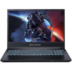 Ноутбук Dream Machines RG3050-15 (RG3050-15UA36) Black / 15.6″ (1920x1080, WVA) / Intel Core i7-12700H (3.5–4.7 ГГц), 14 ядер / NVIDIA GeForce RTX 3050 / 16 ГБ (DDR4) / 1024 ГБ (SSD) / Без ОС