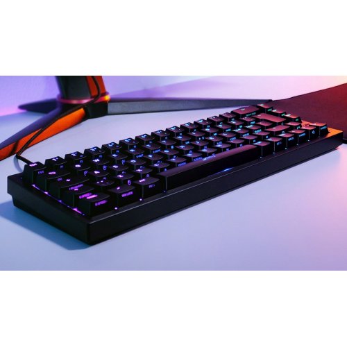 Купить Клавиатура Xtrfy K5 RGB Kailh Red (K5-RGB-CPT-BLACK-R-UKR) Black - цена в Харькове, Киеве, Днепре, Одессе
в интернет-магазине Telemart фото