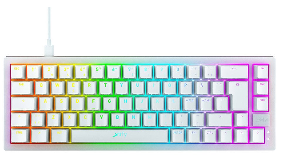 Купить Клавиатура Xtrfy K5 RGB Kailh Red (K5-RGB-CPT-TPWHITE-R-UKR ...