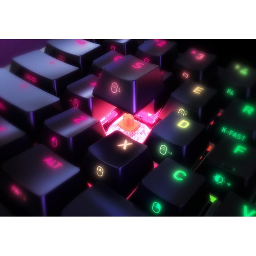 Купить Клавиатура Xtrfy K5 Barabone RGB (K5-RGB-CPT-BASE-ANSI-BL) Black - цена в Харькове, Киеве, Днепре, Одессе
в интернет-магазине Telemart фото