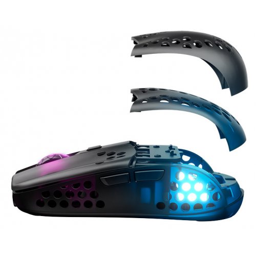 Купити Миша Xtrfy MZ1 Wireless RGB (MZ1W-RGB-BLACK) Black - ціна в Києві, Львові, Вінниці, Хмельницькому, Франківську, Україні | інтернет-магазин TELEMART.UA фото