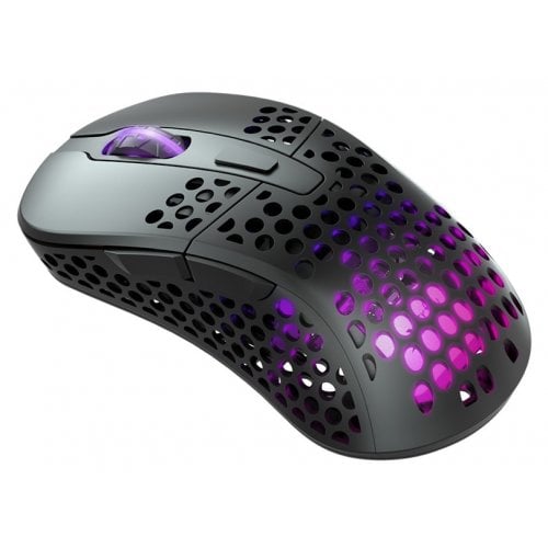 Купити Миша Xtrfy M4 Wireless RGB (XG-M4-WL-BLACK) Black - ціна в Києві, Львові, Вінниці, Хмельницькому, Франківську, Україні | інтернет-магазин TELEMART.UA фото