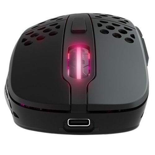 Купити Миша Xtrfy M4 Wireless RGB (XG-M4-WL-BLACK) Black - ціна в Києві, Львові, Вінниці, Хмельницькому, Франківську, Україні | інтернет-магазин TELEMART.UA фото