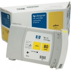 Картридж HP No.80 (C4848A) Yellow