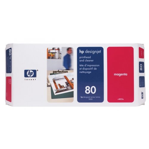 Купити Картридж HP No.80 Cleaner (C4822A) Magenta - ціна в Києві, Львові, Вінниці, Хмельницькому, Франківську, Україні | інтернет-магазин TELEMART.UA фото