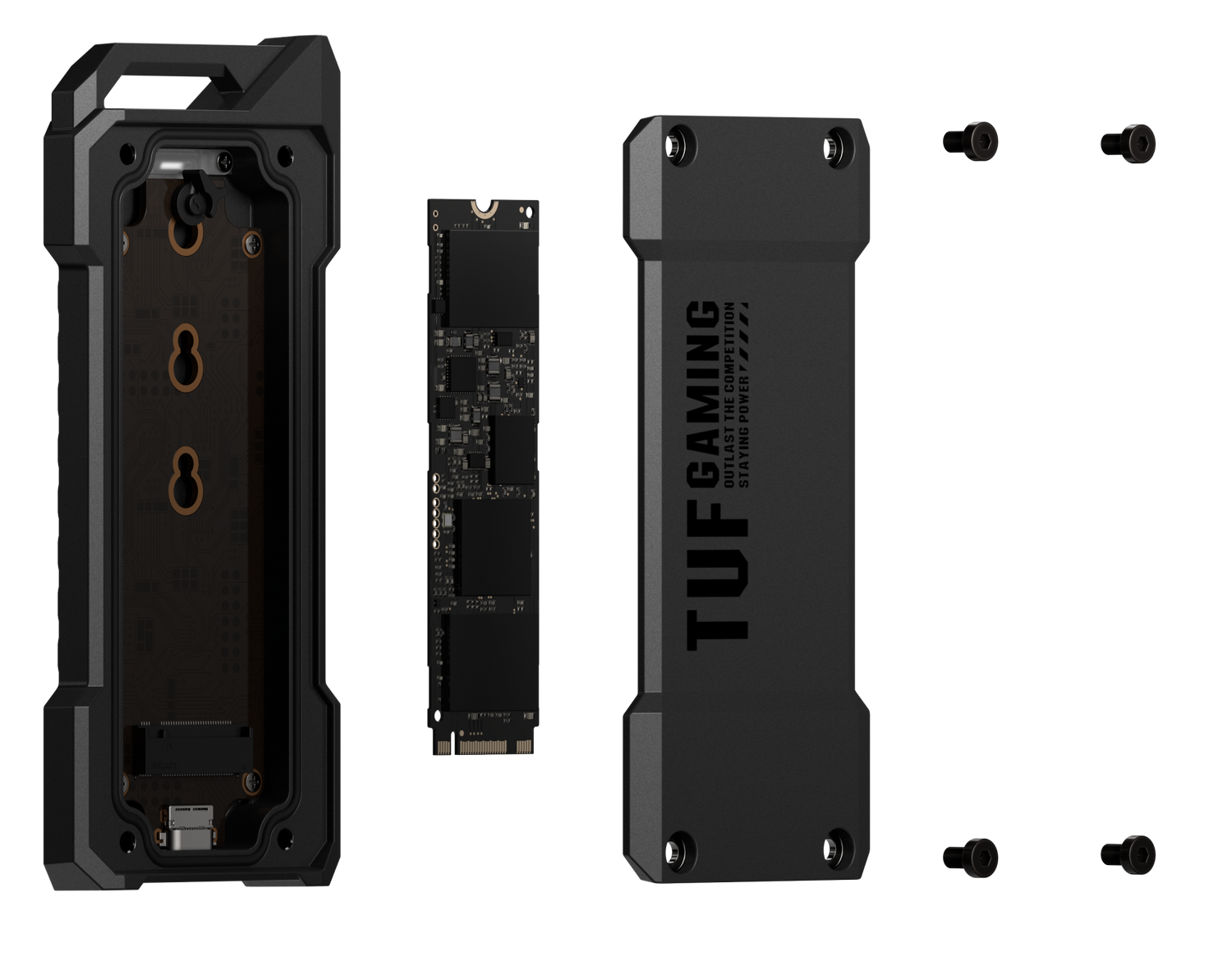 Зовнішня кишеня Asus TUF Gaming A1 M.2 SSD NVME Enclosure USB 3.2 Type ...