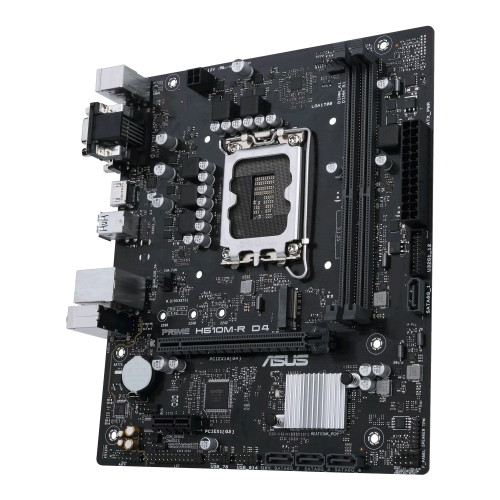 Материнська плата Asus PRIME H610M-R D4-SI (s1700, Intel H610) купити в Україні: Київ, Львів, Хмельницький, Тернопіль | Перевірка сумісності, низька ціна, відгуки, характеристики від TELEMART фото