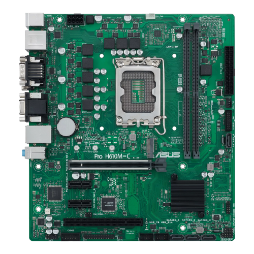 Продать Материнская плата Asus PRO H610M-C-CSM (s1700, Intel H610) по Trade-In интернет-магазине Телемарт - Киев, Днепр, Украина фото