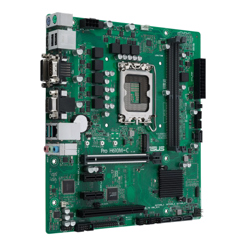 Продать Материнская плата Asus PRO H610M-C-CSM (s1700, Intel H610) по Trade-In интернет-магазине Телемарт - Киев, Днепр, Украина фото