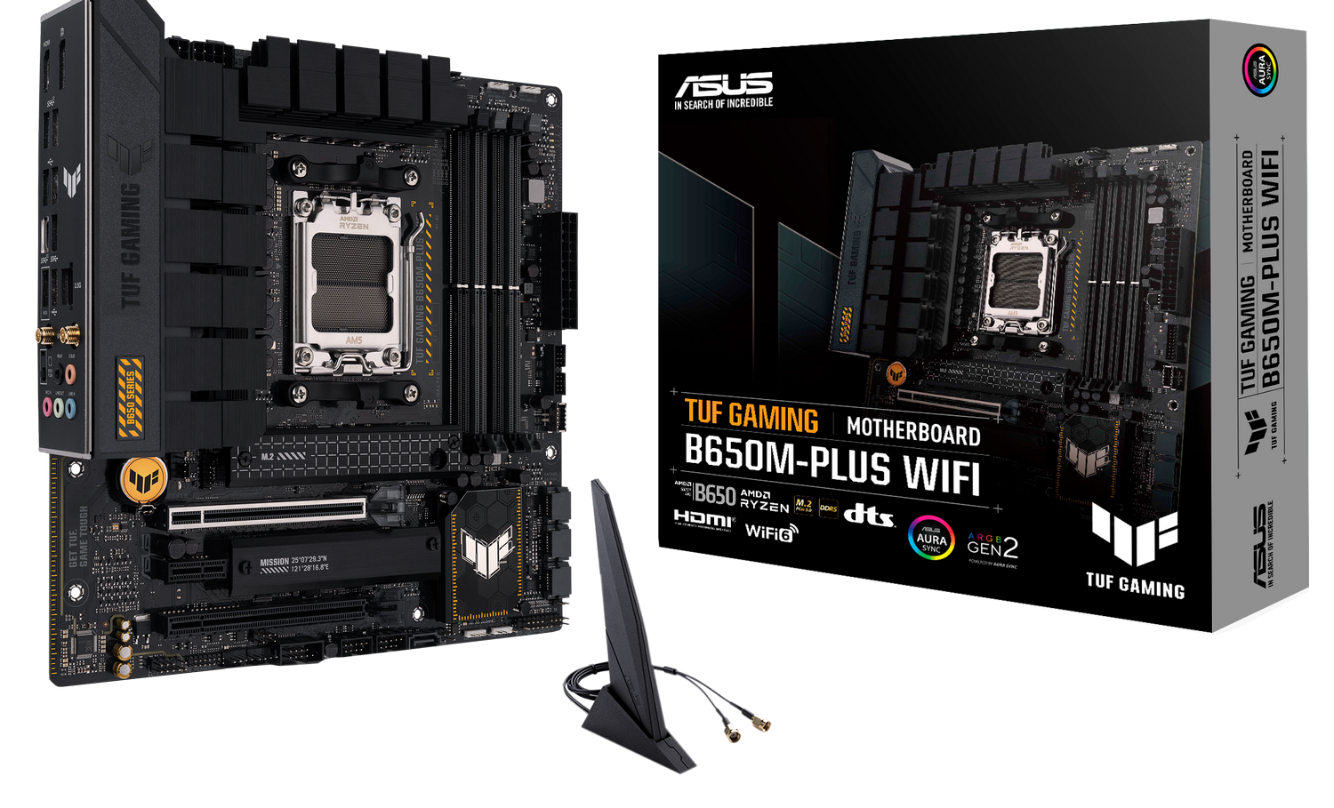 Материнська плата Asus TUF GAMING B650M-PLUS WIFI (sAM5, AMD B650 ...