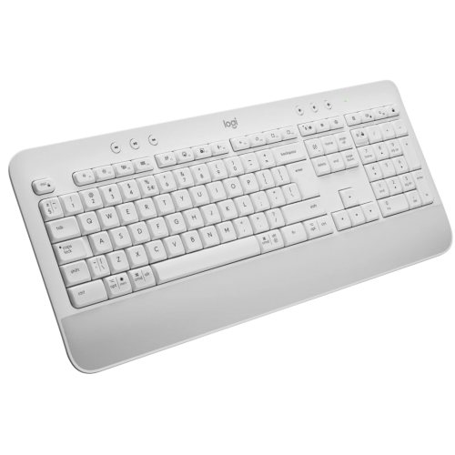 Купить Клавиатура Logitech Signature K650 US Wireless (920-010977) Off-White - цена в Харькове, Киеве, Днепре, Одессе
в интернет-магазине Telemart фото