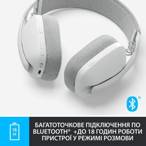 Купить Наушники Logitech Zone Vibe 100 (981-001219) Off-White - цена в Харькове, Киеве, Днепре, Одессе
в интернет-магазине Telemart фото