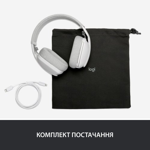 Фото Наушники Logitech Zone Vibe 100 (981-001219) Off-White