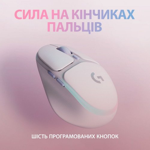 Фото Мышка Logitech G705 Wireless Gaming (910-006367) Off-White