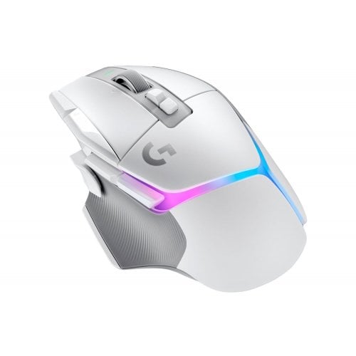 Купити Миша Logitech G502 X Plus Wireless RGB (910-006171) White - ціна в Києві, Львові, Вінниці, Хмельницькому, Франківську, Україні | інтернет-магазин TELEMART.UA фото