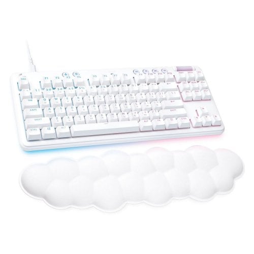 Купити Клавіатура Logitech G713 TKL RGB GX Tactile (920-010422) Off-White - ціна в Києві, Львові, Вінниці, Хмельницькому, Франківську, Україні | інтернет-магазин TELEMART.UA фото