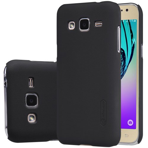 Купити Чохол Чехол Nillkin Frosted Shield для Samsung Galaxy J2 Black - ціна в Києві, Львові, Вінниці, Хмельницькому, Франківську, Україні | інтернет-магазин TELEMART.UA фото
