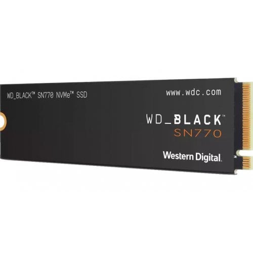 Купить SSD-диск Western Digital Black SN770 1TB M.2 (2280 PCI-E) NVMe x4 (WDS100T3X0E) с проверкой совместимости: обзор, характеристики, цена в Киеве, Днепре, Одессе, Харькове, Украине | интернет-магазин TELEMART.UA фото