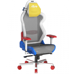 Фото Игровое кресло DXRacer AIR PRO AIR-D7200-WRB.G (AIR-R1S-WRB.G-B3-NVF) White/Blue