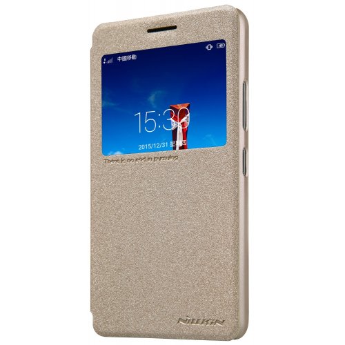 Чехол Чехол Nillkin Sparkle Series для Lenovo Vibe P1m Gold купить в Украине | Telemart фото