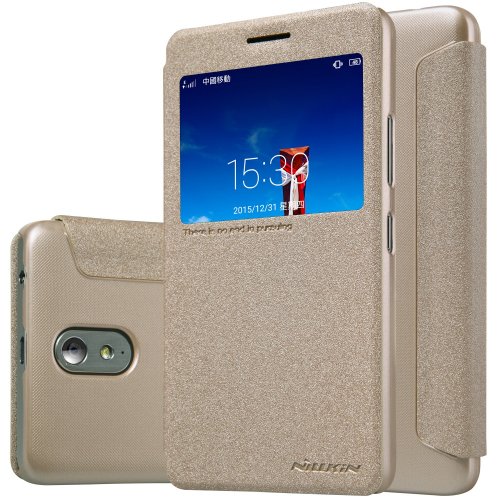 Чехол Чехол Nillkin Sparkle Series для Lenovo Vibe P1m Gold купить в Украине | Telemart фото