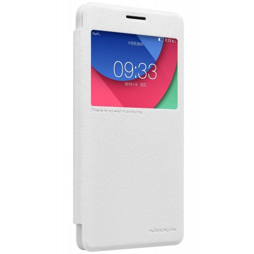 Купити Чохол Чехол Nillkin Sparkle Series для Lenovo Vibe S1 White - ціна в Києві, Львові, Вінниці, Хмельницькому, Франківську, Україні | інтернет-магазин TELEMART.UA фото