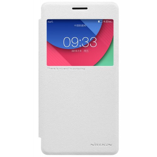 Купити Чохол Чехол Nillkin Sparkle Series для Lenovo Vibe S1 White - ціна в Києві, Львові, Вінниці, Хмельницькому, Франківську, Україні | інтернет-магазин TELEMART.UA фото