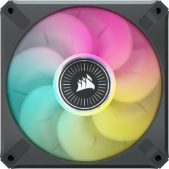 Кулер для корпусу Corsair iCUE ML120 RGB ELITE Premium 120mm PWM (CO-9050112-WW) Black