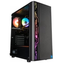 Компьютер 2E Complex Gaming (2E-4065) Black / Intel Core i5-10400F (2.9–4.3 ГГц), 6 ядер / RX 6600 XT / 16 ГБ (DDR4) / 480 ГБ (SSD) / 1000 ГБ (HDD)