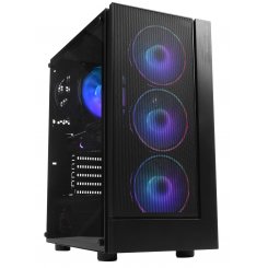 Комп'ютер 2E Complex Gaming (2E-8731) Black / Intel Core i5-12400F (2.5–4.4 ГГц), 6 ядер / GTX 1660 Ti / 16 ГБ (DDR4) / 500 ГБ (SSD) / 2000 ГБ (HDD)