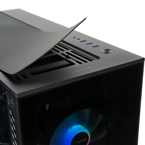 Продать Компьютер EVOLVE GamePart Silver 2H (EVGP-S2Hi1170KFN307TI-16S1TBk) Black по Trade-In интернет-магазине Телемарт - Киев, Днепр, Украина фото