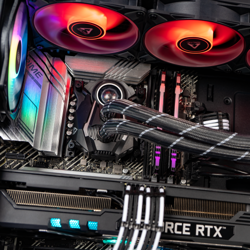 Продать Компьютер EVOLVE GamePart Silver 2H (EVGP-S2Hi1170KFN307TI-16S1TBk) Black по Trade-In интернет-магазине Телемарт - Киев, Днепр, Украина фото