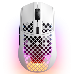 Миша SteelSeries Aerox 3 Wireless (62608) Snow / 18000 DPI / 1000 Гц / SteelSeries