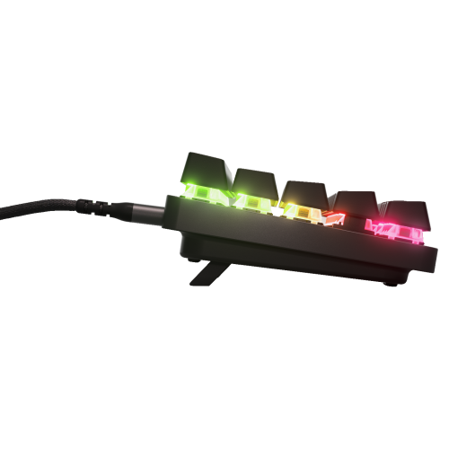 Купить Клавиатура SteelSeries Apex Pro Mini RGB OmniPoint Switches (64820) Black - цена в Харькове, Киеве, Днепре, Одессе
в интернет-магазине Telemart фото